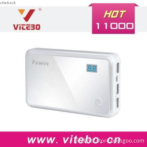 VITEBO Best Selling Portable Battery Charger as Gift 11000mAh